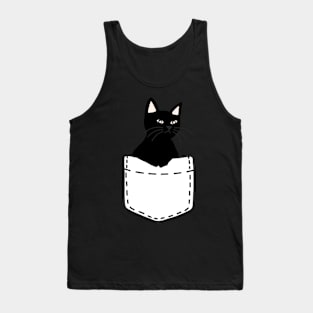 Black Cat Tank Top